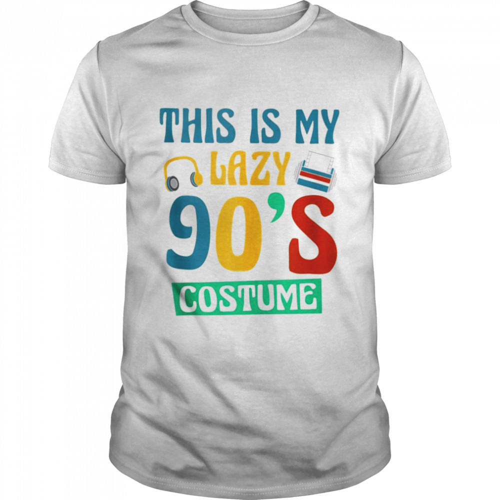 Headphones 1990s Music Theme Party Nineties 90s Shirt