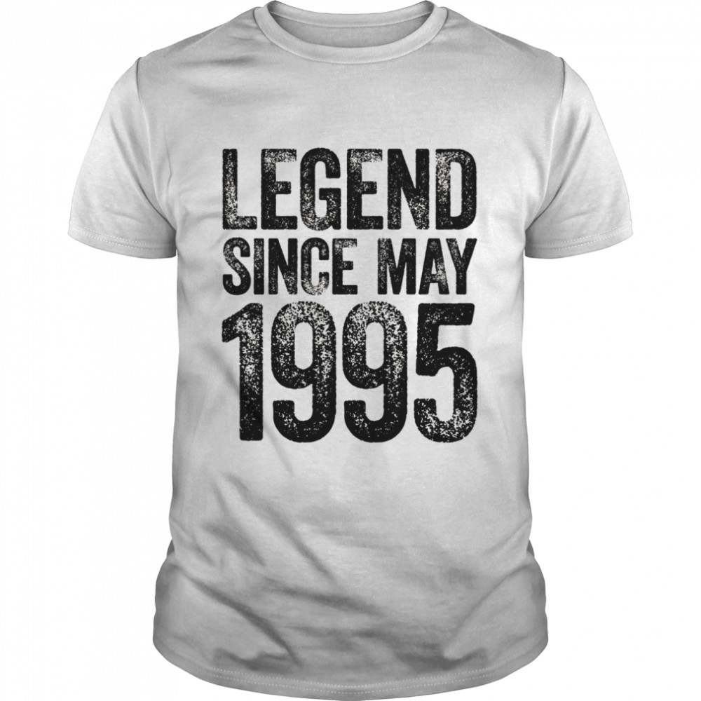 Legend 1995 Geburtstag Geschenke Legendär Seit Mai 1995 Langarmshirt Shirt
