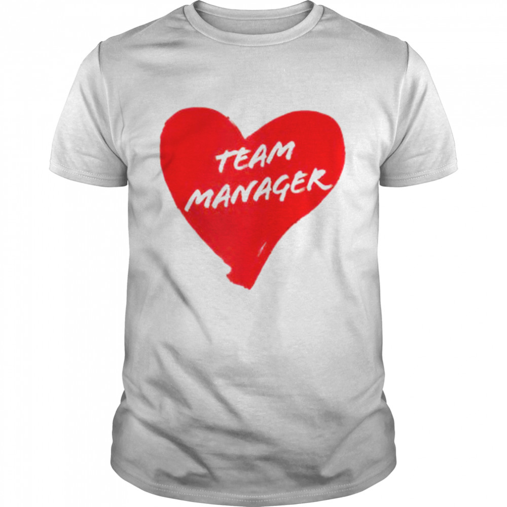 Team Manager, Heart  Classic Men's T-shirt