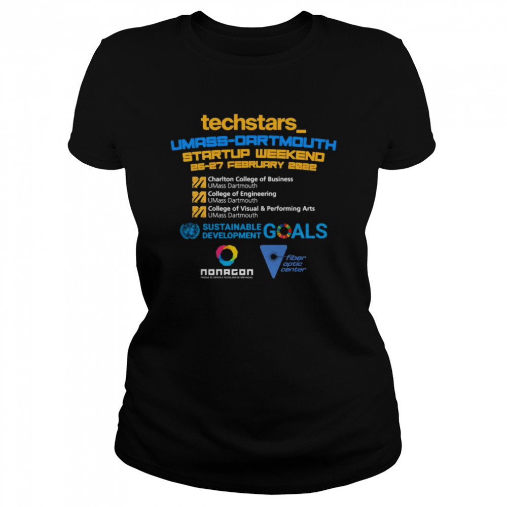 Techstars Umass Dartmouth Startup Weekend 25 27 February 2022  Classic Women's T-shirt