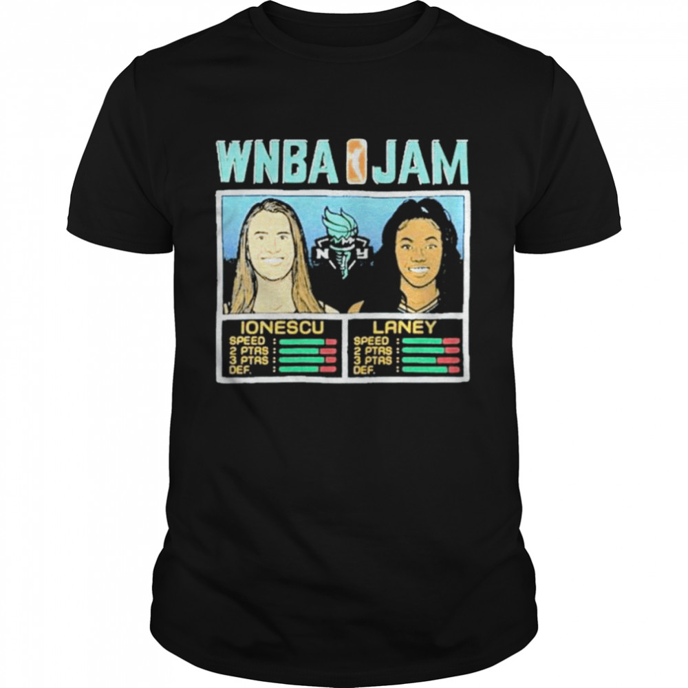 WNBA Jam Liberty Ionescu And Laney Shirt