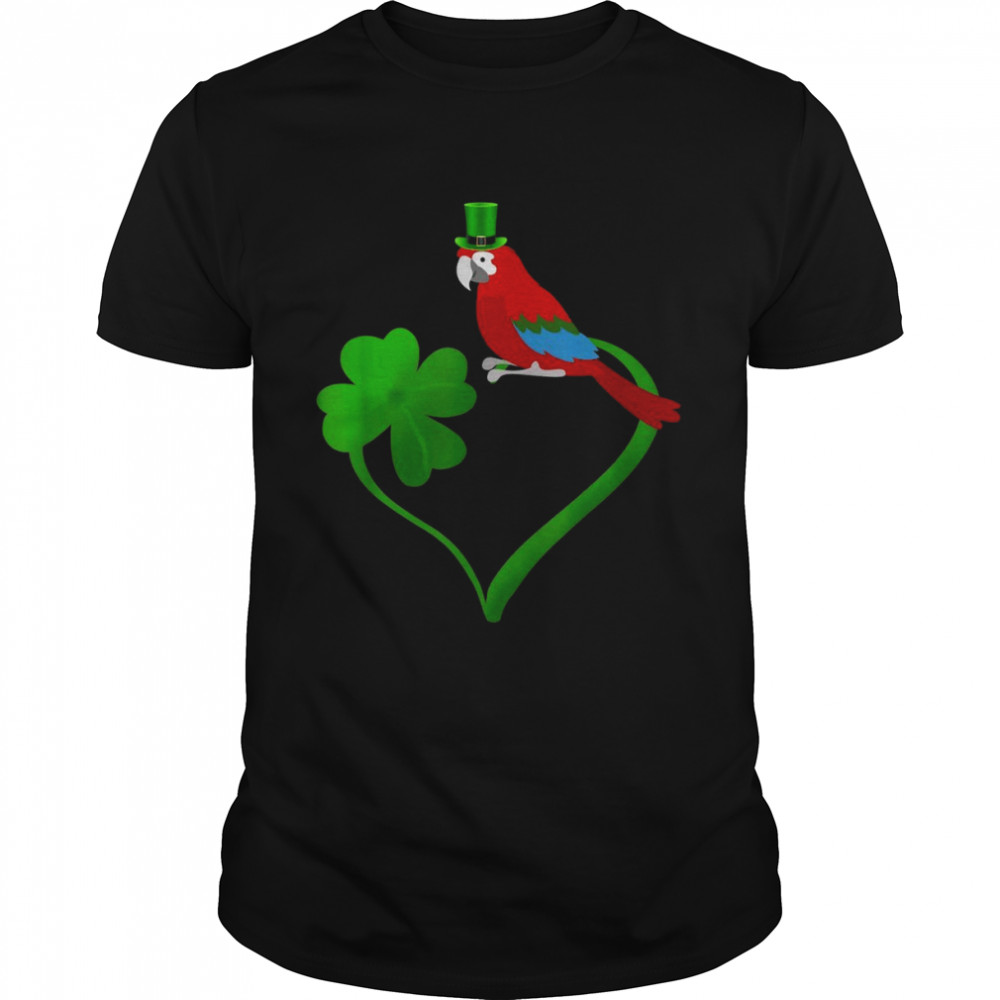 Irish parot green saint patrick day 2022 lucky st pattys  Classic Men's T-shirt
