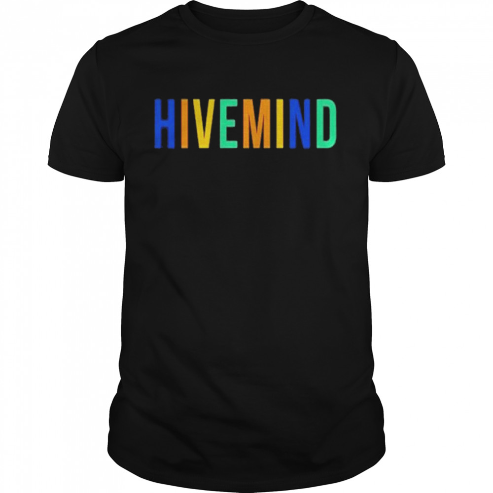 Nickisnotgreen Hivemind colorful shirt
