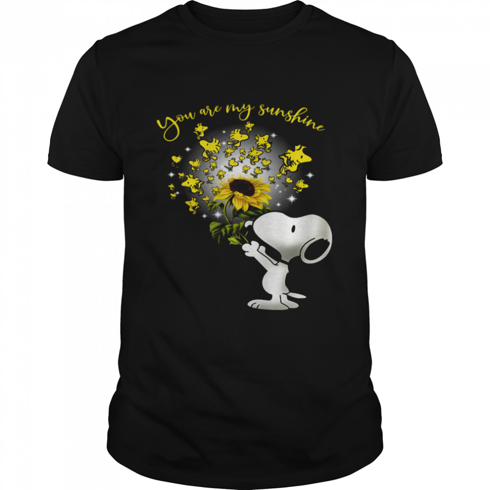 Snoopy You are my sunshine shirt