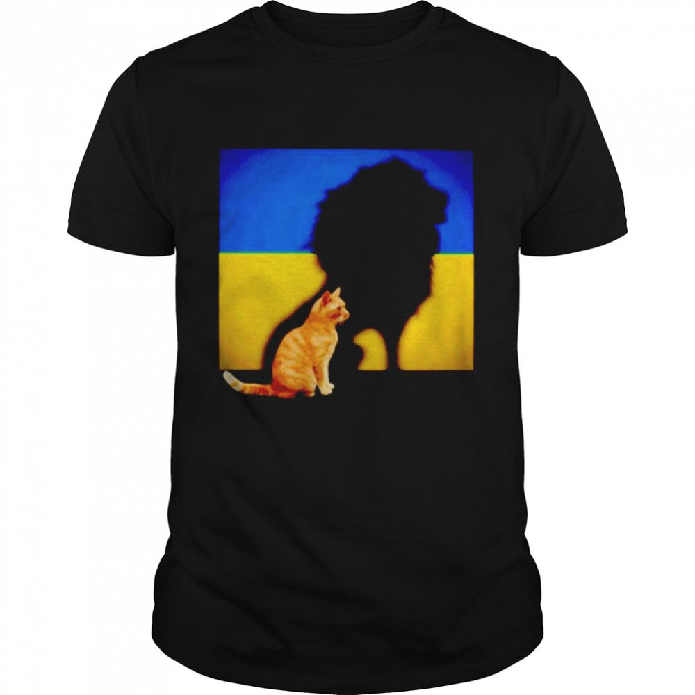 Gato Se Ve Como Leon Bulshit Putin Ukraine Russia war shirt Classic Men's T-shirt