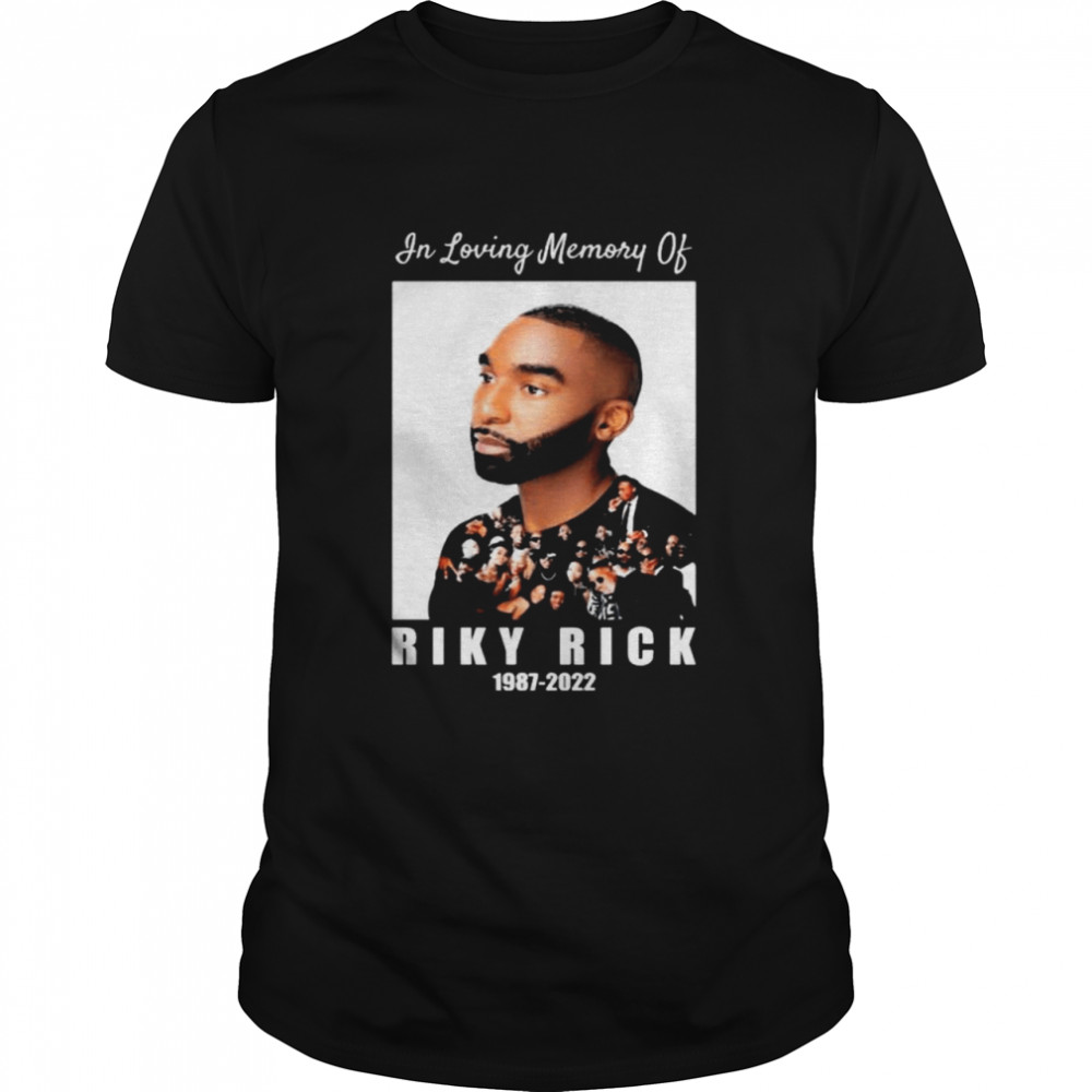 In Loving Memory Of Riky Rick 1987 2022 shirt Classic Men's T-shirt