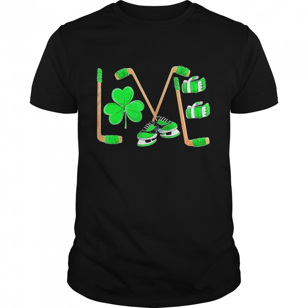 Irish Boys Ice Hockey St Patricks Day Shirt
