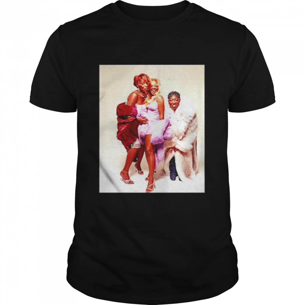 Lil’Kim Mary J Blige and Missy Elliott shirt