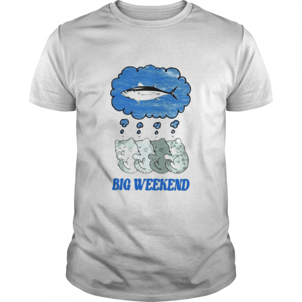 Paperbeatsscissors Big Weekend Cats Dreaming shirt Classic Men's T-shirt