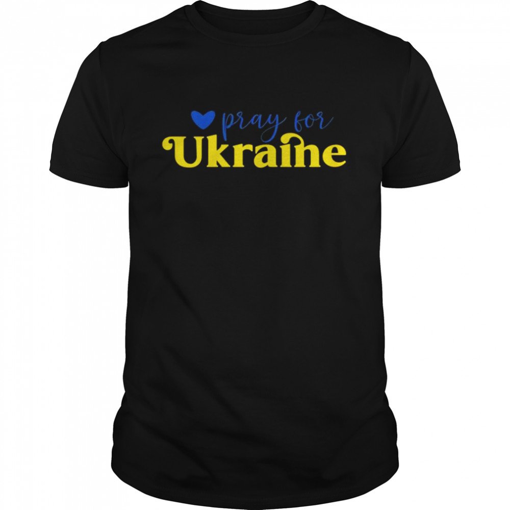 Pray for Ukraine No War Pray Shirt