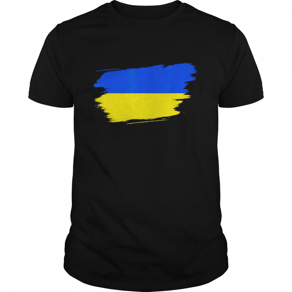 Ukraine Flag Ukrainian Ukraine Pride Heart Ukraine Strong Shirt