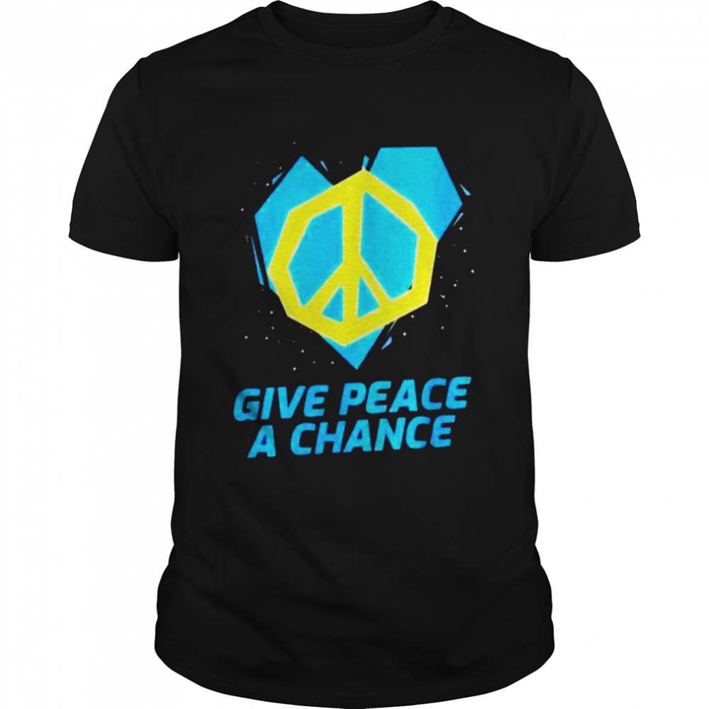 Ukraine give peace a chance shirt