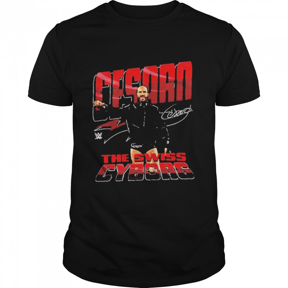 Cesaro leaves the swiss cyborg wwe shirt Classic Men's T-shirt