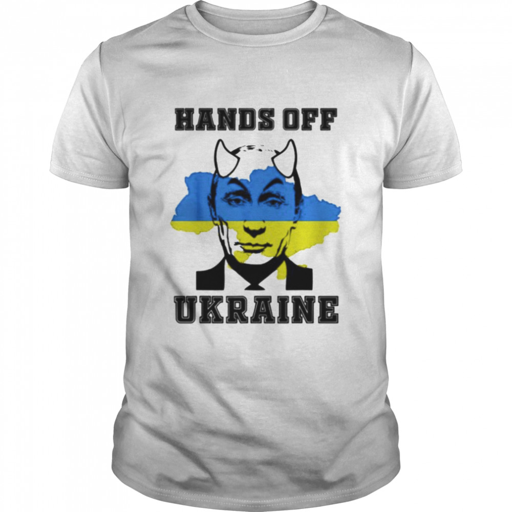Devil Putin hands off Ukraine shirt