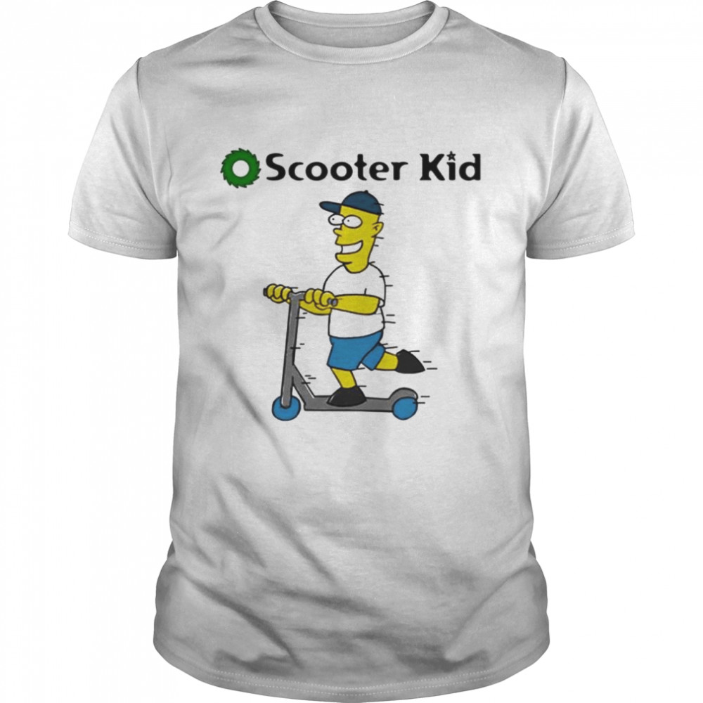 Don’t Over Think Shit The Scooter Kid Shirt