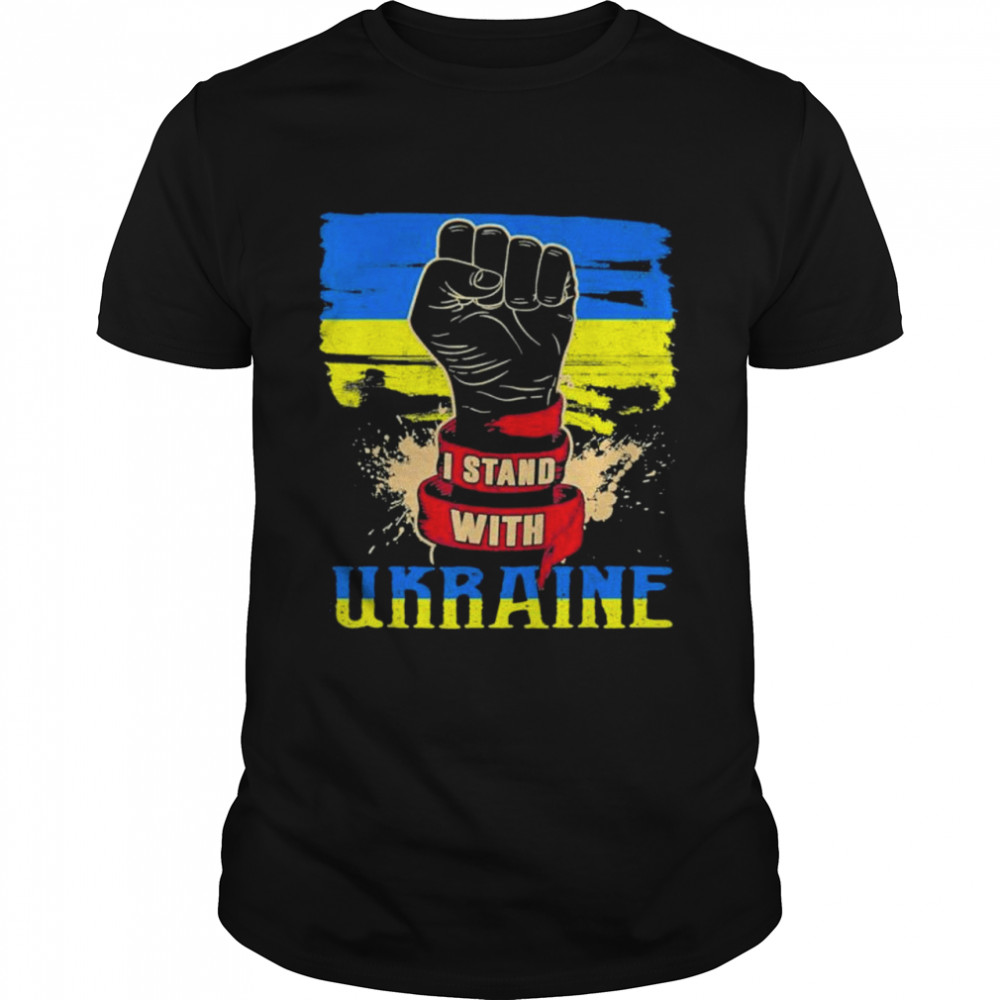 I Stand With Ukraine Puck Futin Human Rights Peace Ukraine shirt