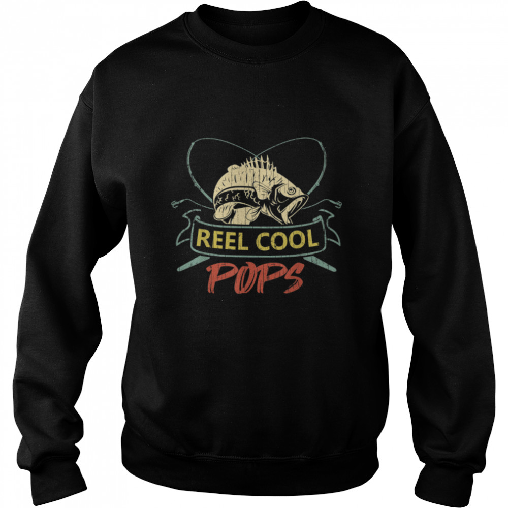 Mens Reel Cool Pops  For Fathers Day T- B09TPNXFSP Unisex Sweatshirt