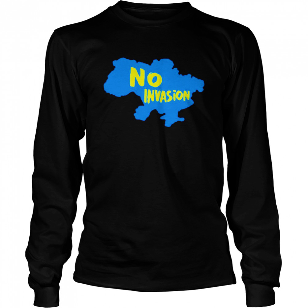 Pray for Ukraine no invasion shirt Long Sleeved T-shirt