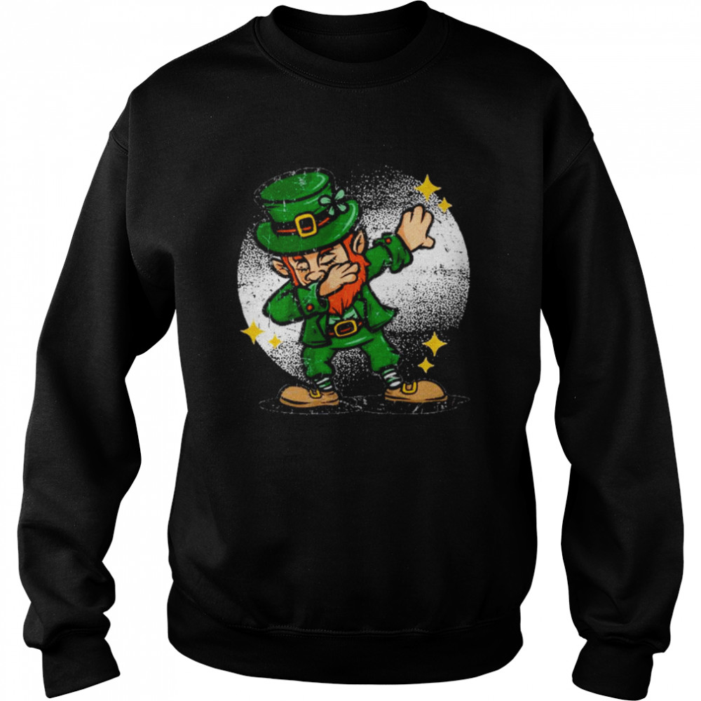 St. Patrick’s Day Dabbing Leprechaun  Unisex Sweatshirt