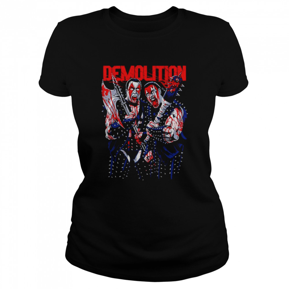 Demolition Wrecking Crew By Electric Zombie  Classic Women's T-shirt