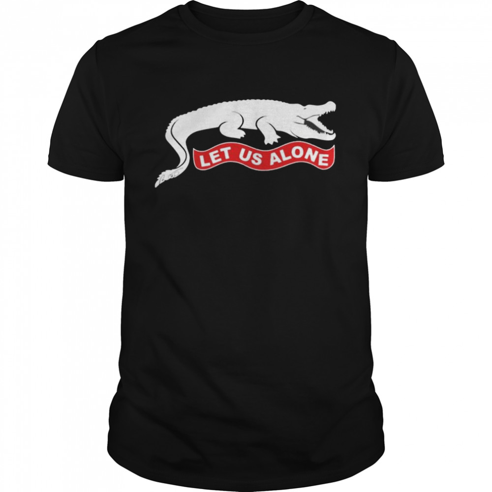 Gov Ron Desantis Dinosaur Let Us Alone Shirt