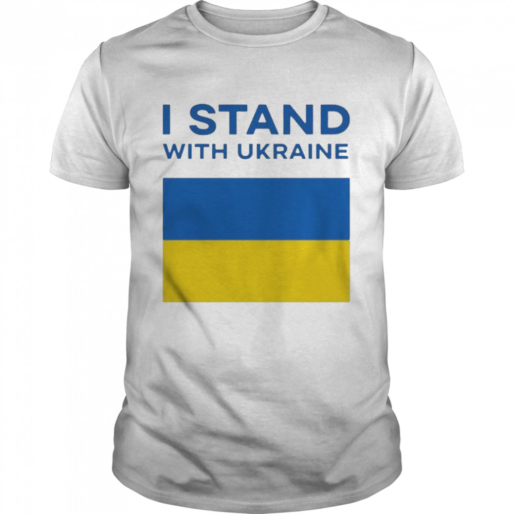 I stand with ukraine shirt Classic Men's T-shirt