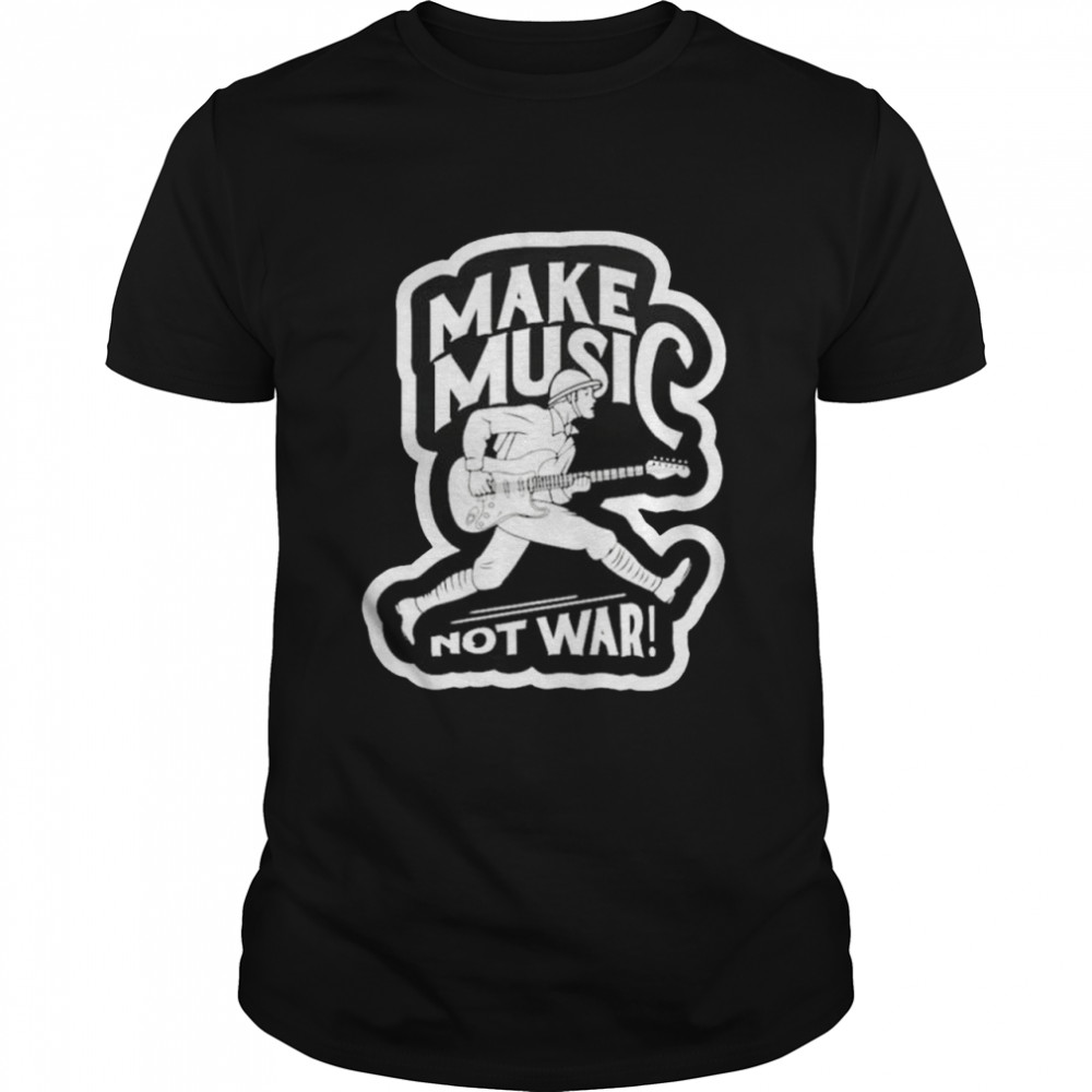 Make Music Not War shirt Classic Men's T-shirt