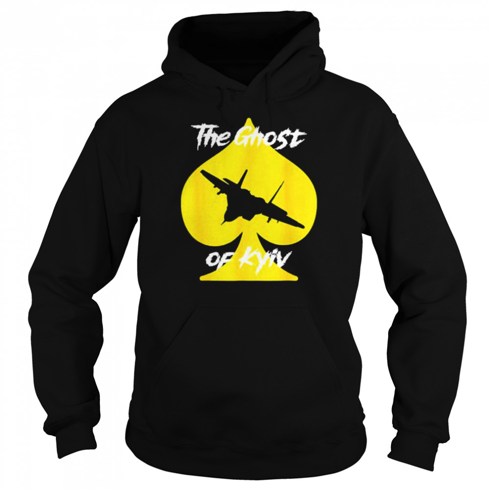I Stand With Ukraine The Ghost of Kyiv 2022 shirt Unisex Hoodie