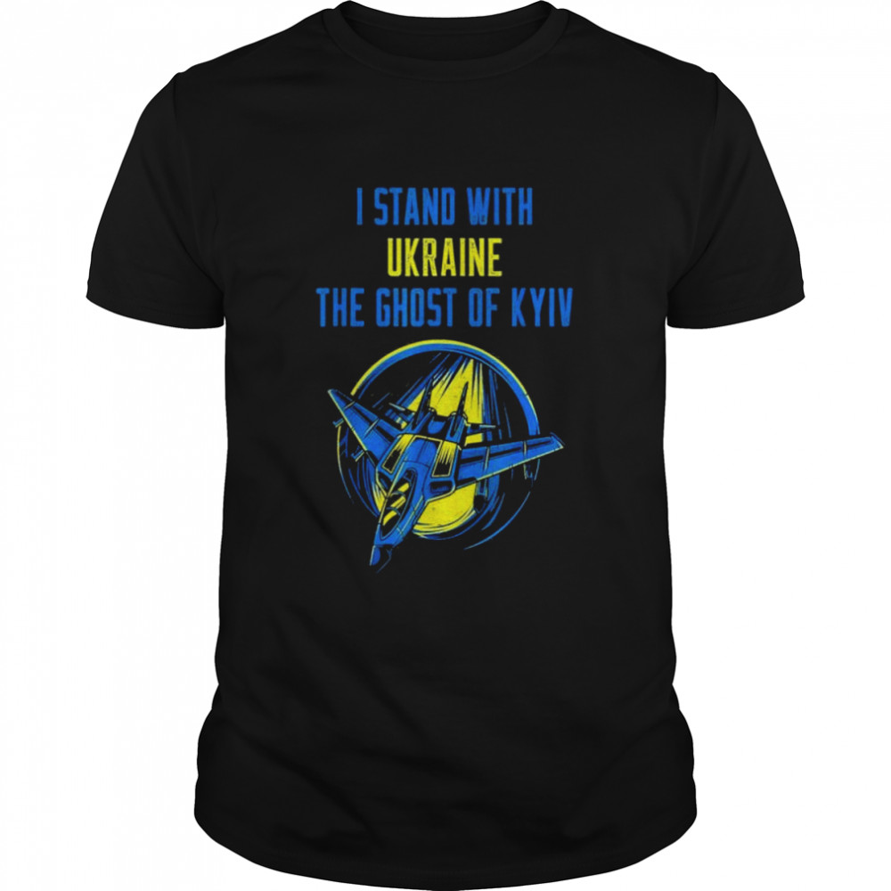 The Ghost Of Kyiv I Stand With Ukraine t-shirt Classic Men's T-shirt