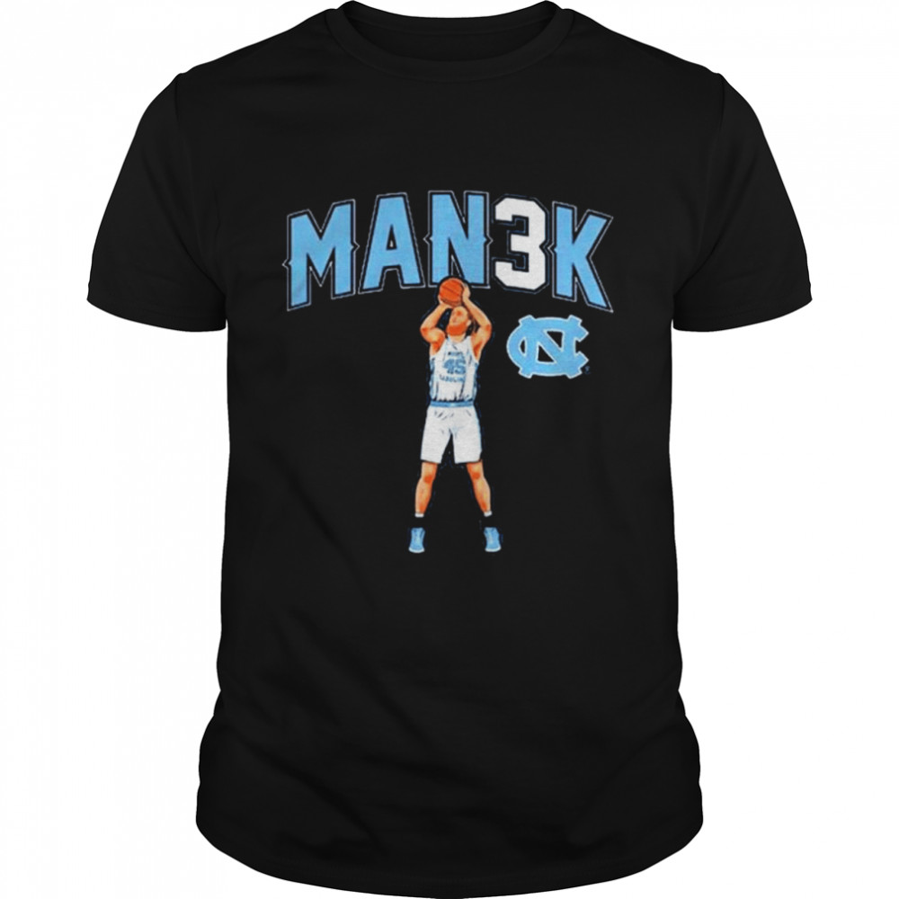 Unc Basketball Brady Manek Man3k T-Shirt