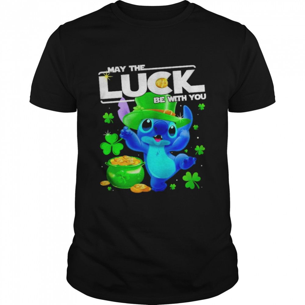 Stitch May The Luck Be With You Shirt