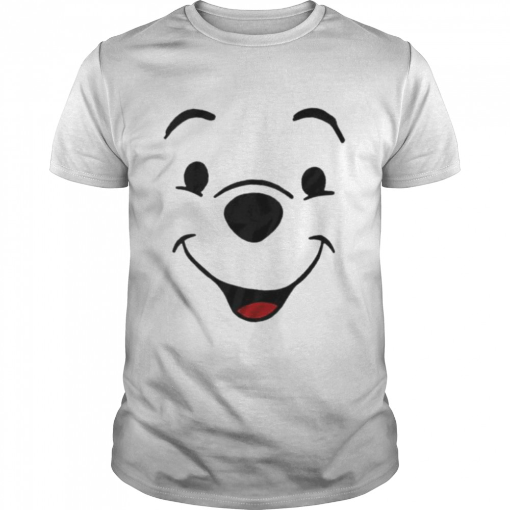 Winnie The Pooh smile face shirt Classic Men's T-shirt