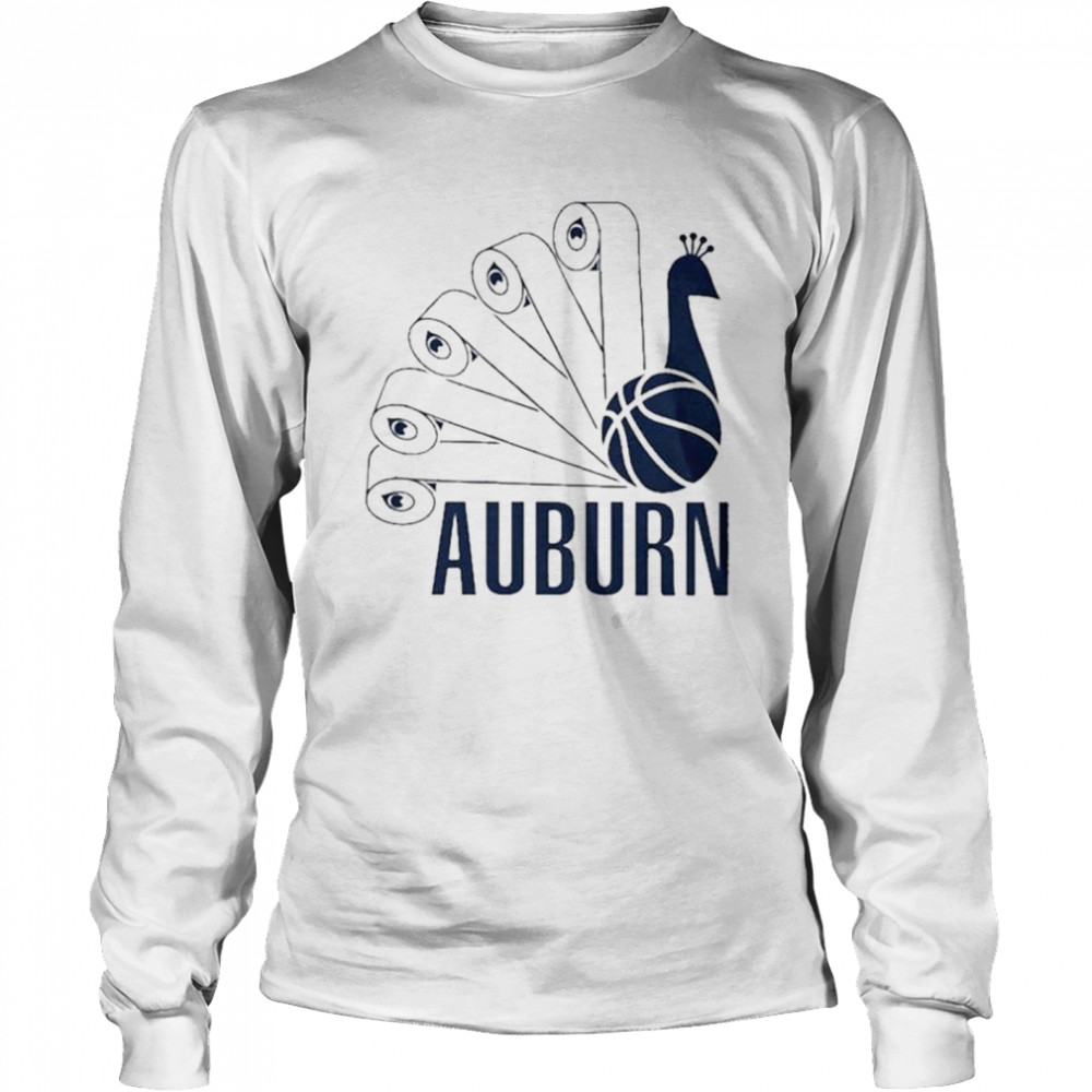 Auburn Peacock Auburn Tigers men’s basketball shirt Long Sleeved T-shirt