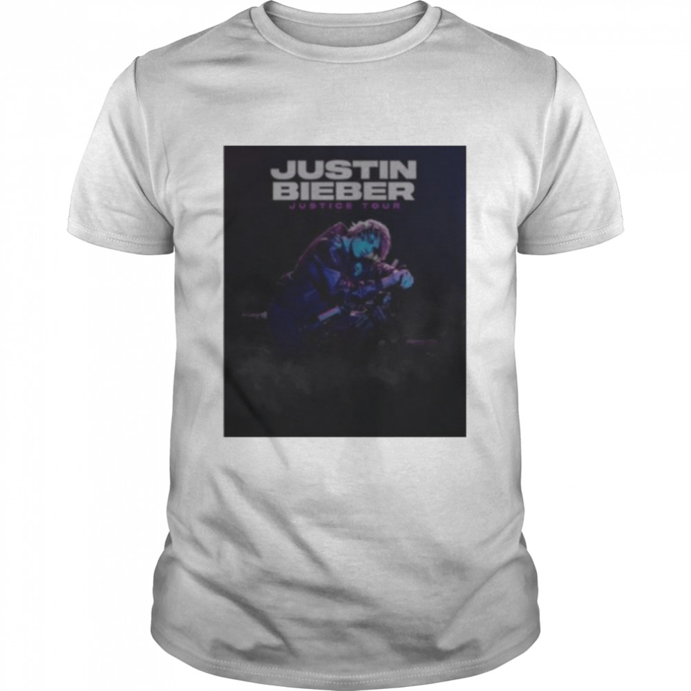 Justin Bieber Justice Tour photograph shirt Classic Men's T-shirt