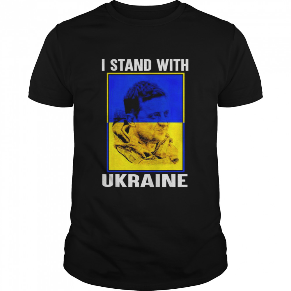 Volodymyr Zelensky Ukraine Flag I Stand With Ukraine Free Ukraine shirt