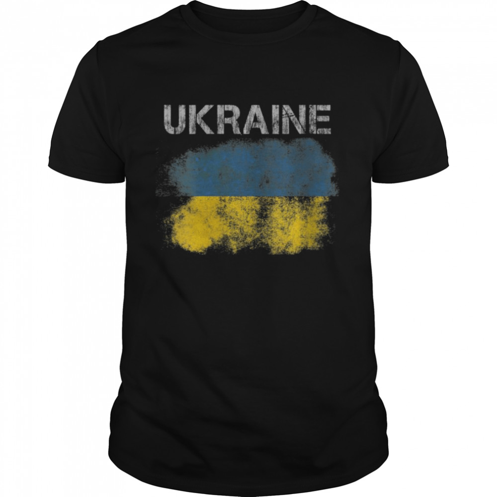 Womens Ukraine Flag Ukrainian national colors Shirt