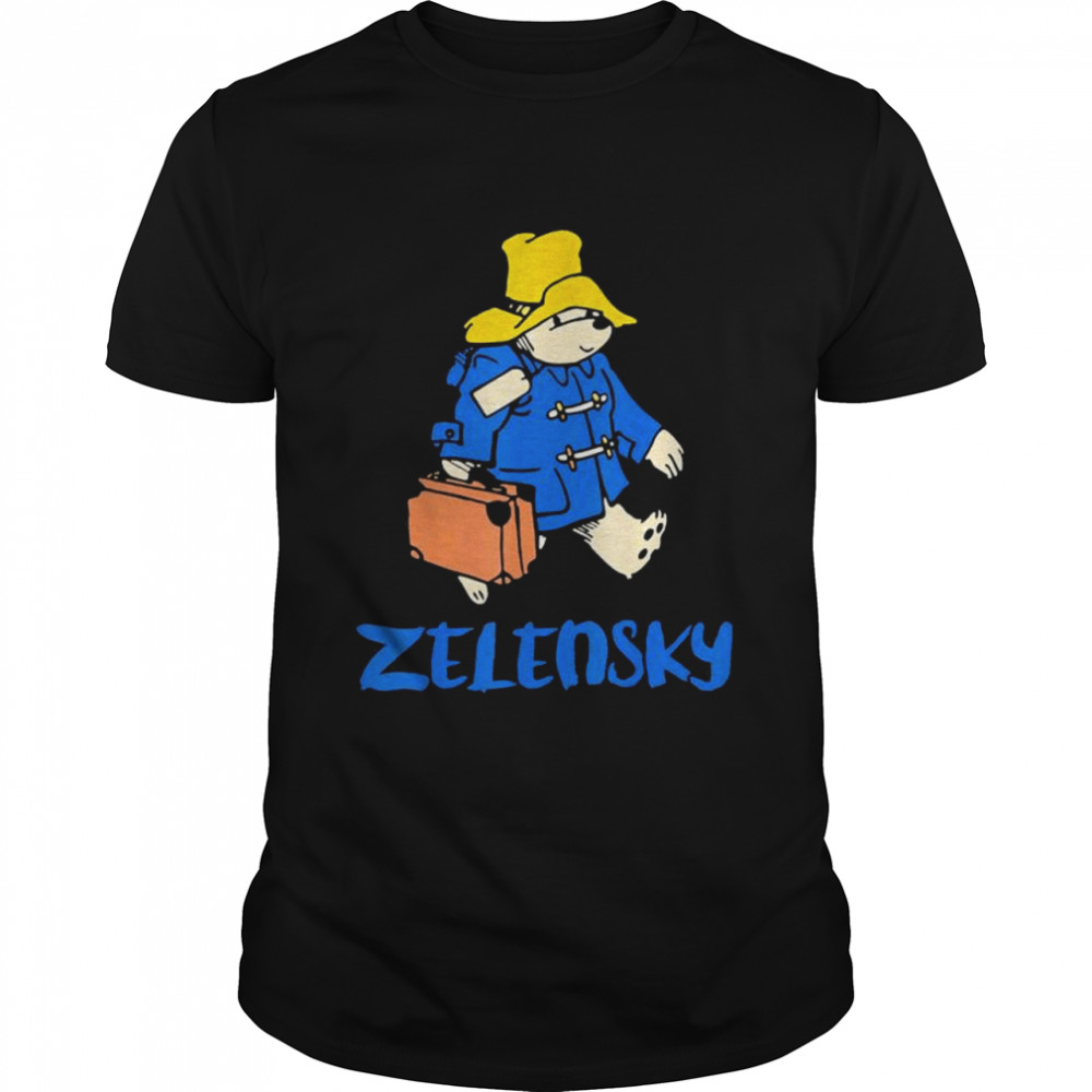 Zelensky Bear I Stand With Ukraine Voiced Love Ukraine shirt Classic Men's T-shirt