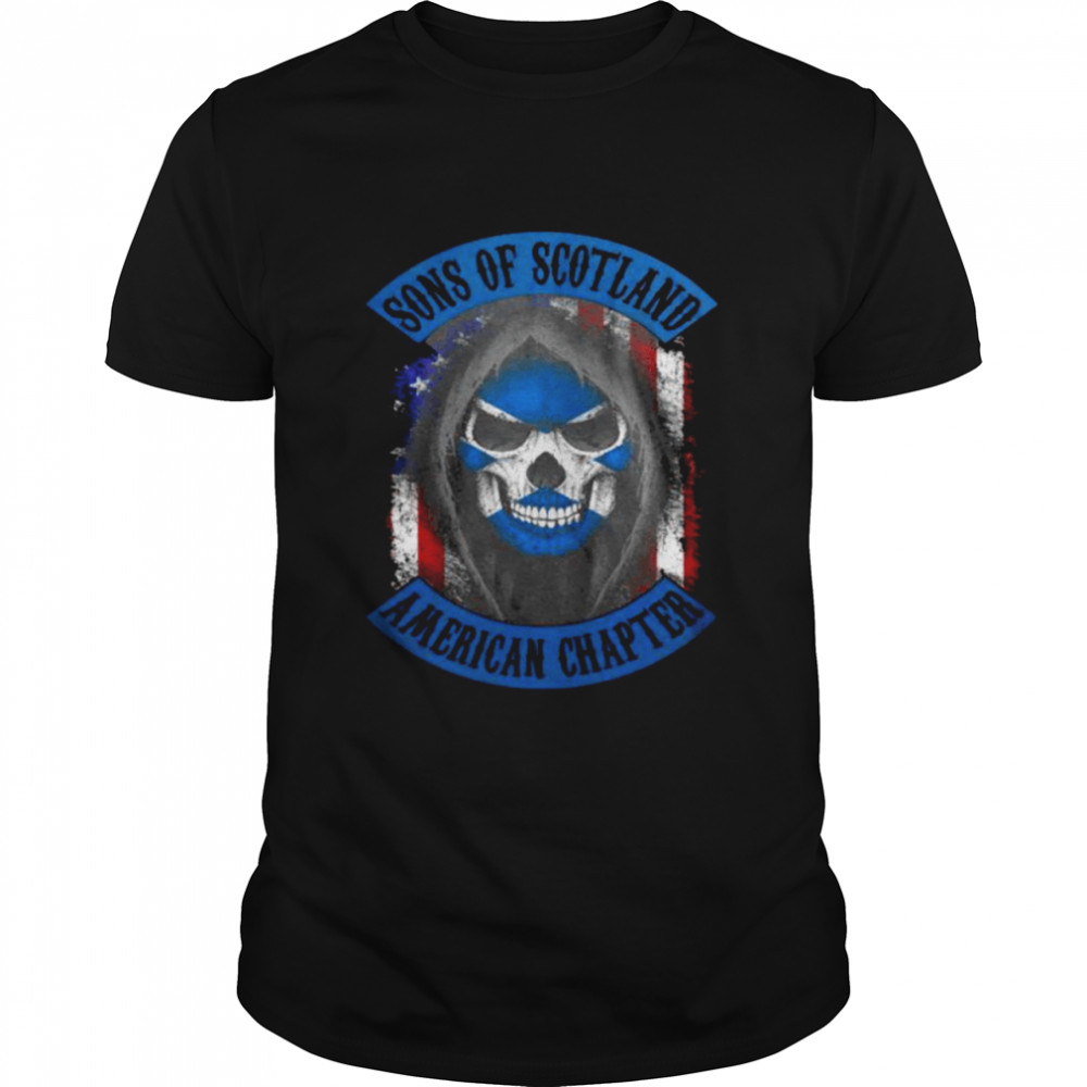 Sons of Scotland American strong shirt