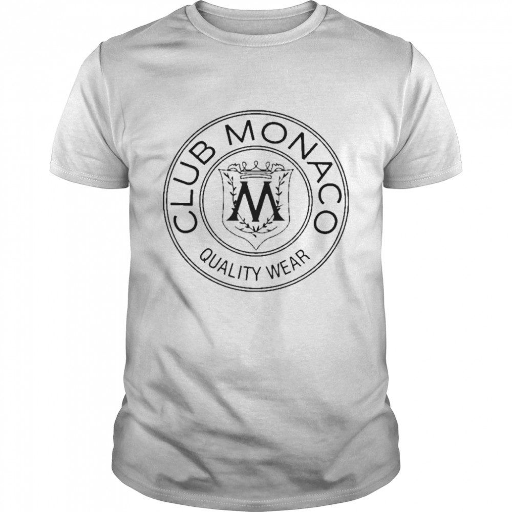 Club Monaco Logo Heritage Crest T- Classic Men's T-shirt