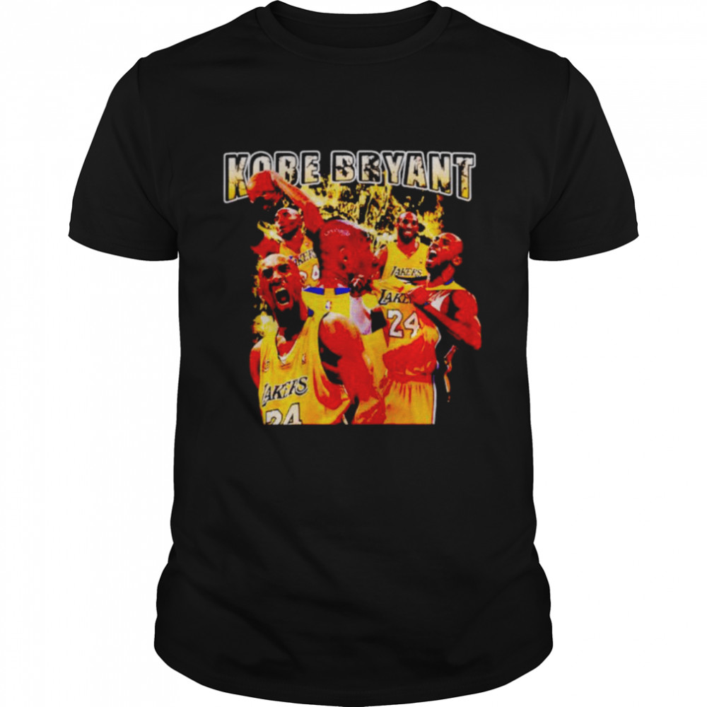 Los Angeles Lakers Kobe Bryant retro shirt Classic Men's T-shirt