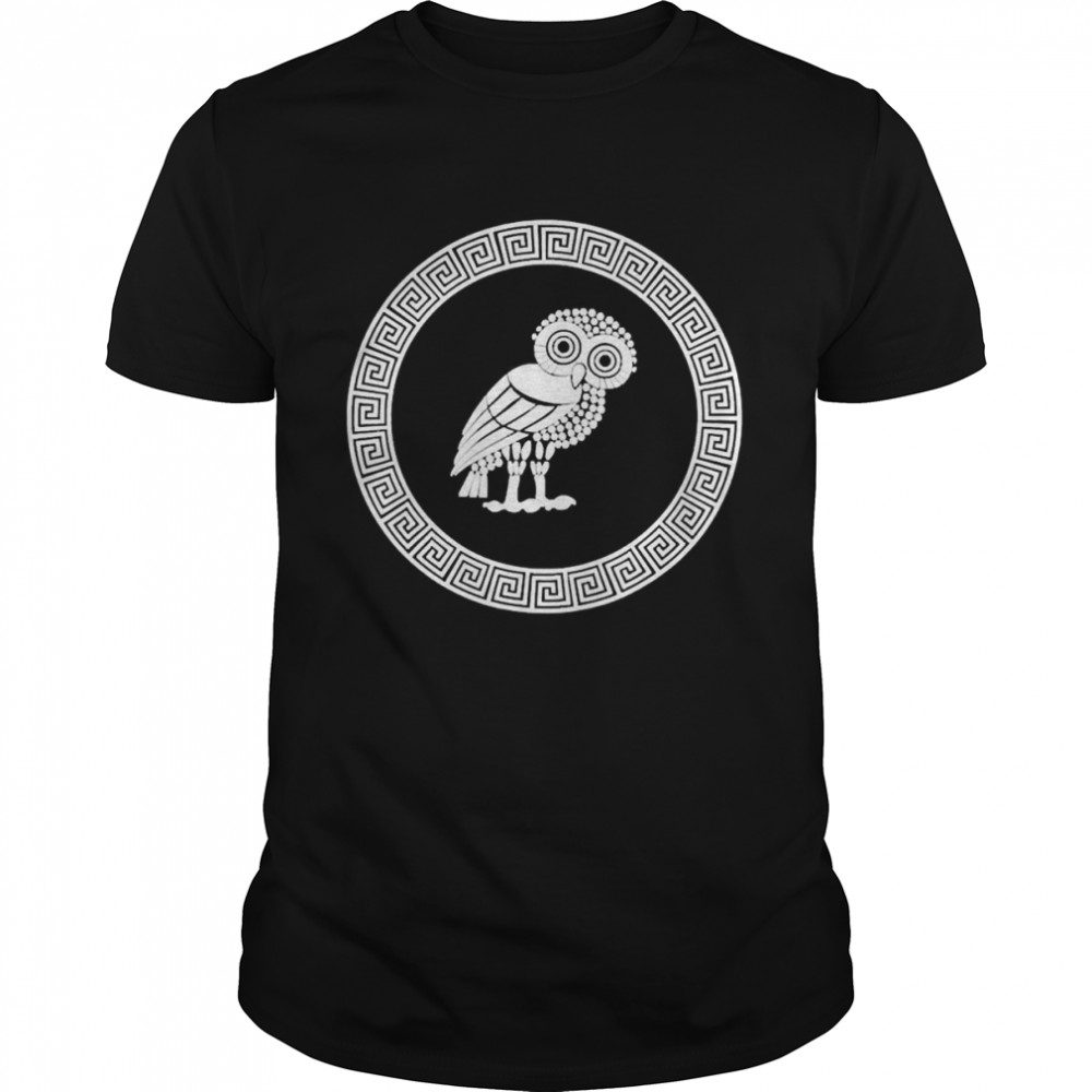 Owl Of Athena  Classic Men's T-shirt