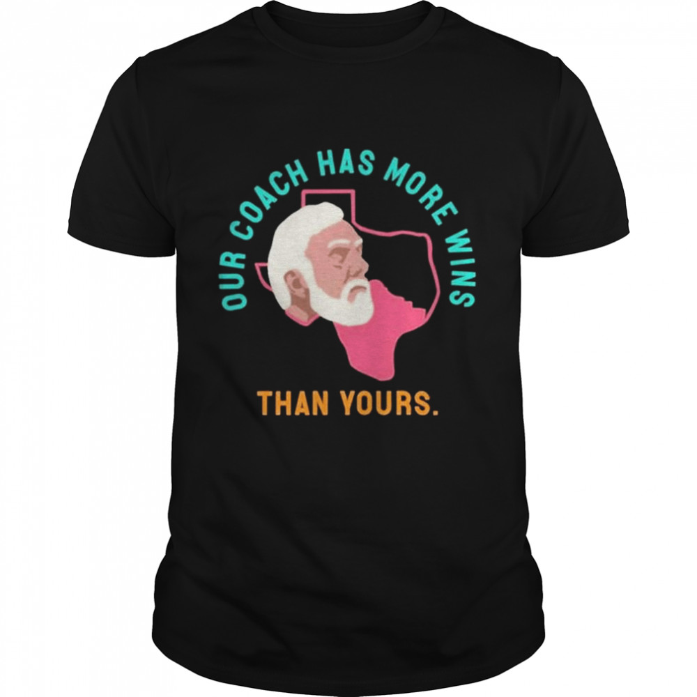Gregg Popovich Our Coach Has More Wins Than Yours shirt Classic Men's T-shirt