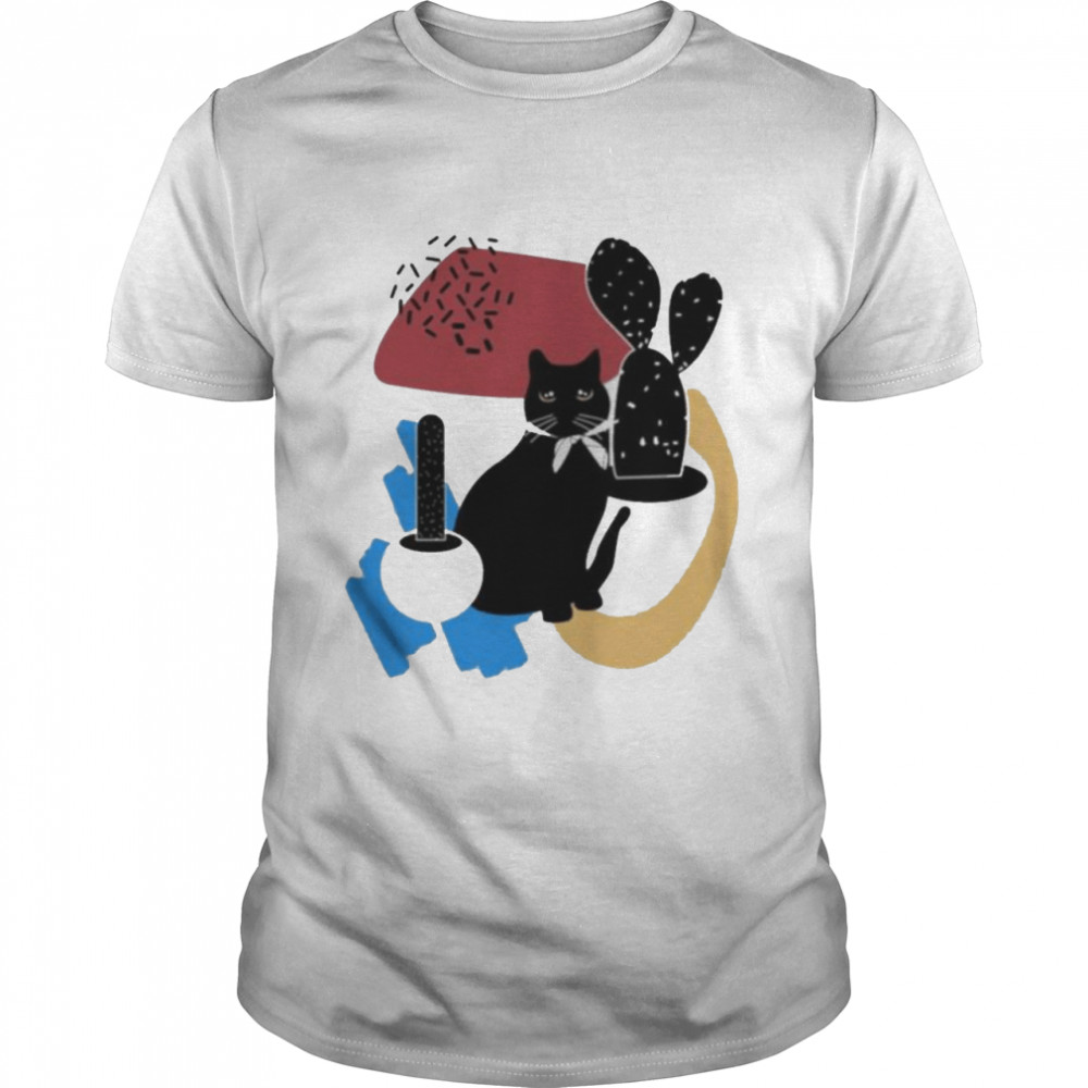 Shop Meow Wolf Cat Cactus Cat Us T-Shirt