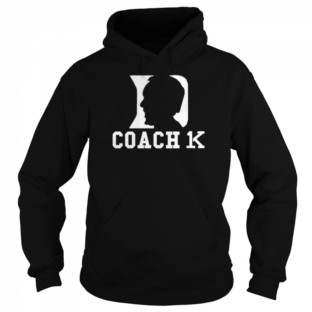 Duke Coach K Basketball Lovers  Unisex Hoodie