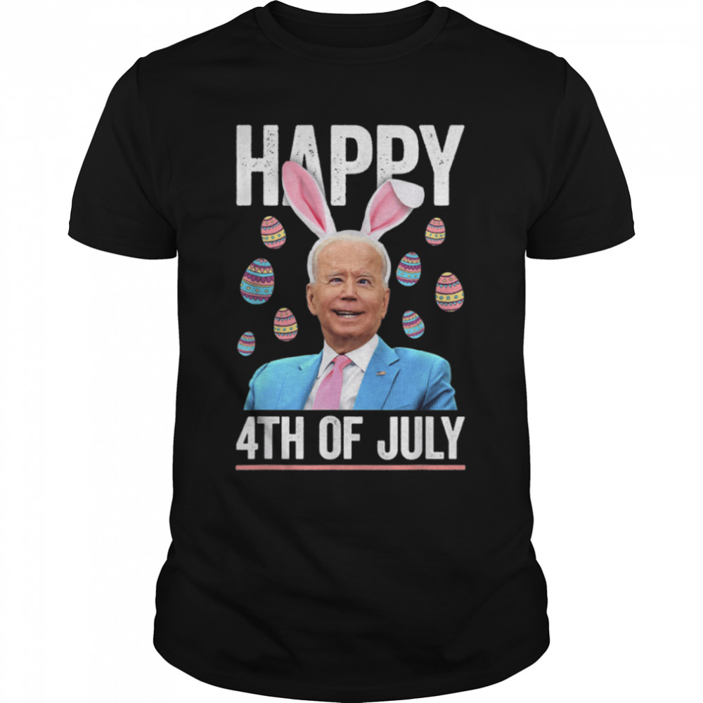 Happy 4th Of July Confused Funny Joe Biden St Patricks Day T-Shirt B09VCZ2TVW