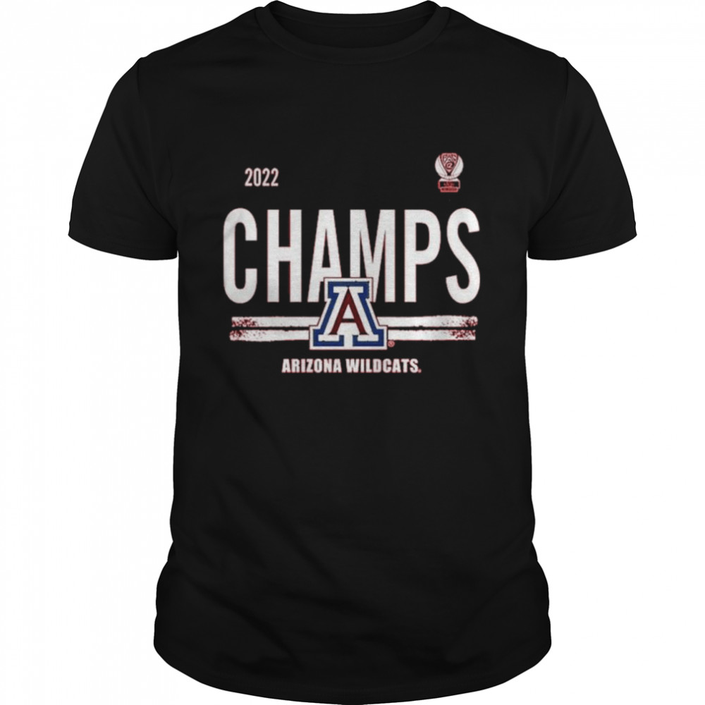 Arizona Wildcats Blue 84 2022 PAC-12 Men’s Basketball Conference Tournament Champions T-Shirt