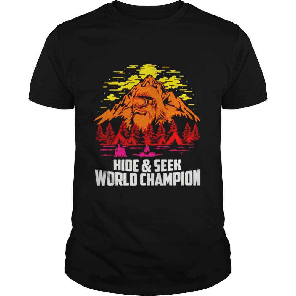 Hide and Seek World Champion shirt