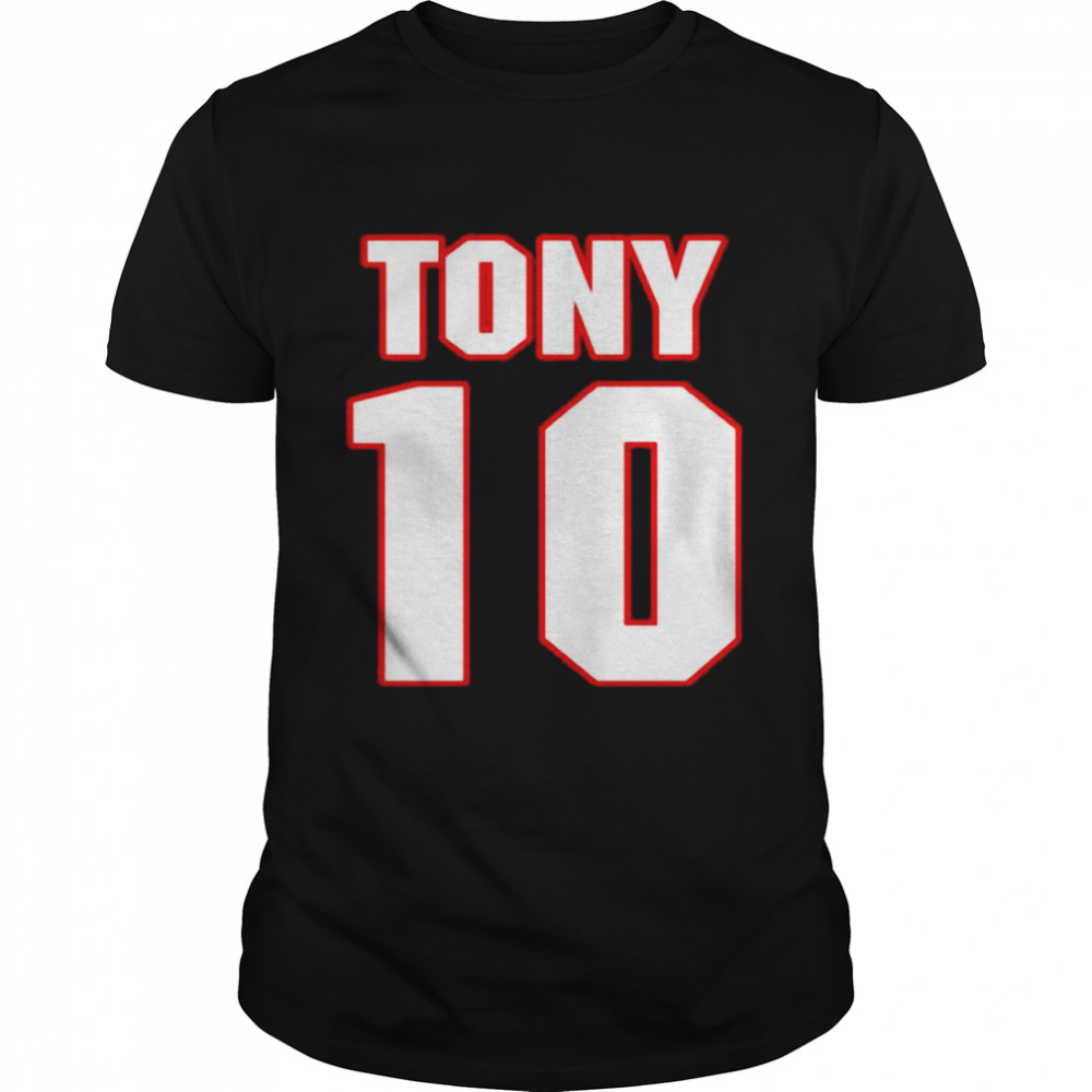 JuJu Gotti Wearing Tony 10 shirt shirt