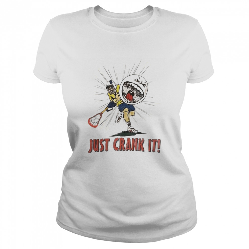 Just crank it baseball shirt Classic Women's T-shirt