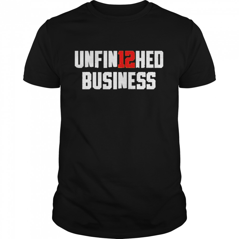 Tampa Bay Football Unfinished Business 12 shirt